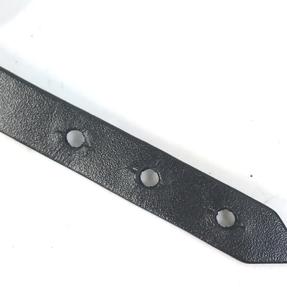 LOUIS VUITTON Black Monogram Leather Charm Bracelet - Picture 11 of 12